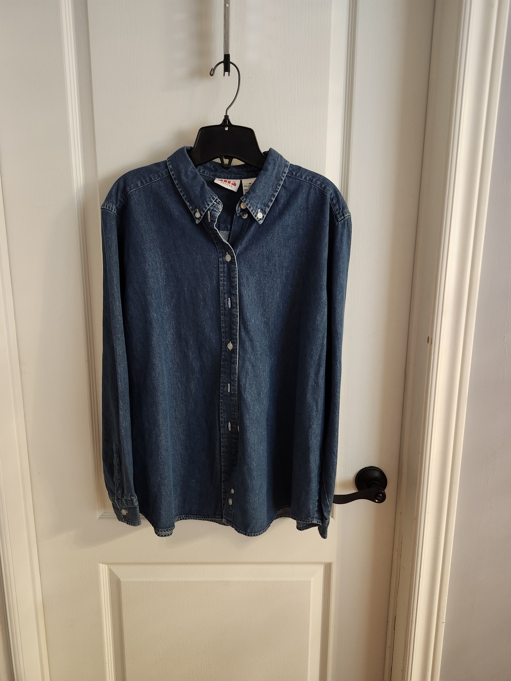 Vintage New Petite Blue Denim Shirt